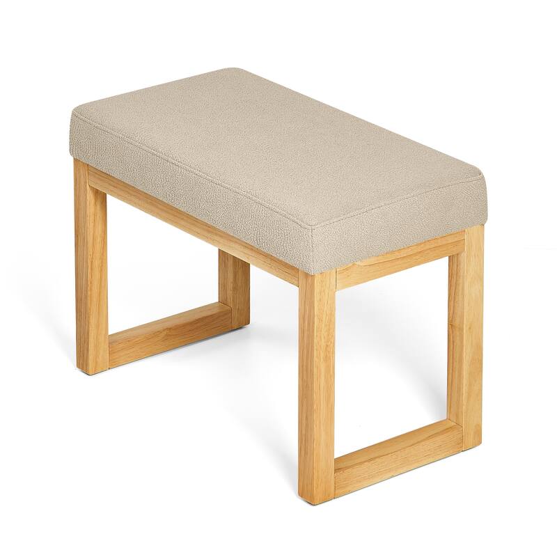 Minimalist Shoe-changing bench