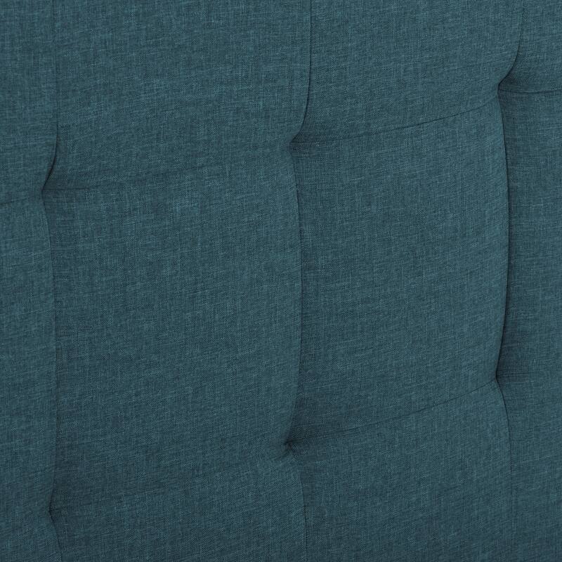 CorLiving Ellery Fabric Tufted Queen Bed