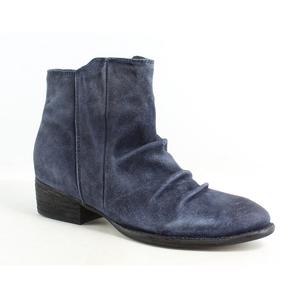 ladies navy ankle boots size 6
