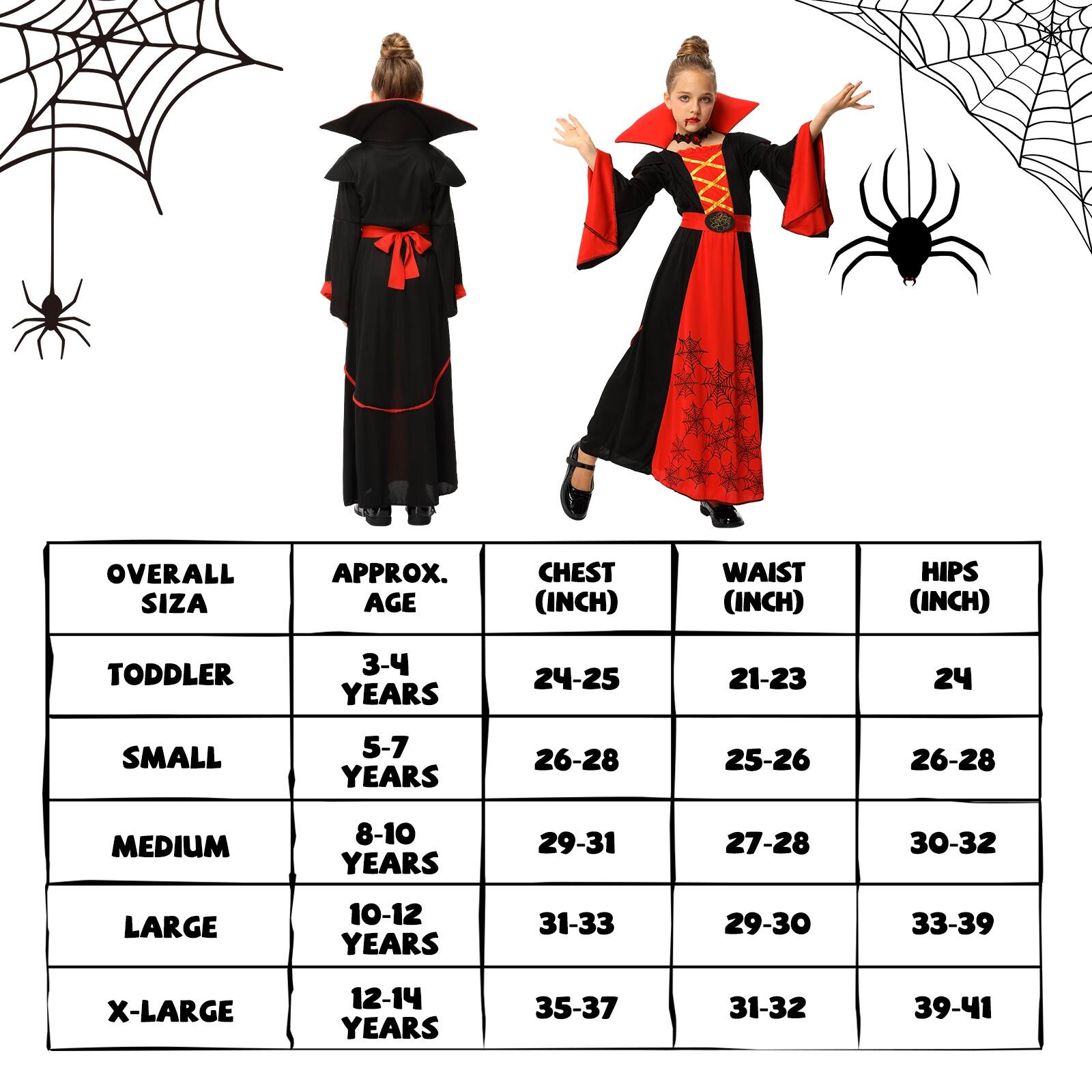 Royal Vampire Costume Halloween Dress Up Party Vampire-Themed Party ...