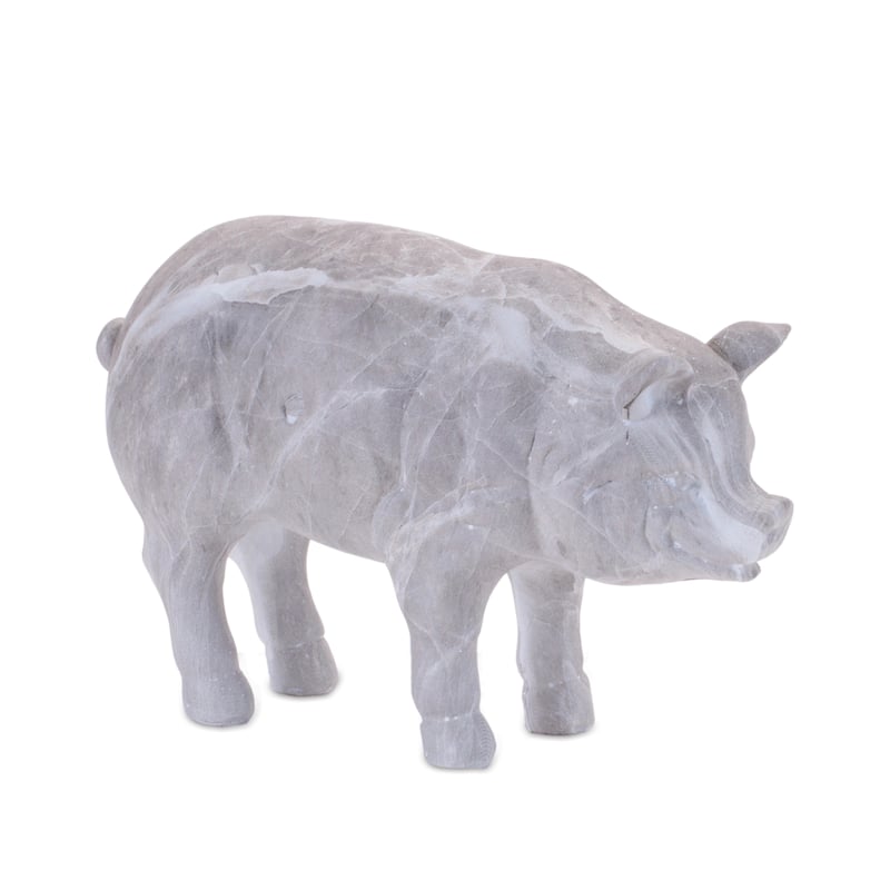 Distressed Farm Animal Figurine (Set of 2)