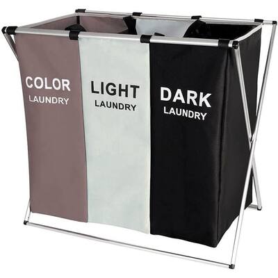 Large Divided Laundry Hamper
