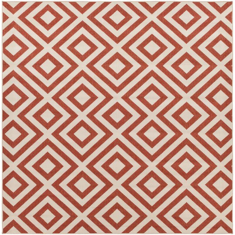 Livabliss Alvise Transitional Geometric Indoor/ Outdoor Area Rug