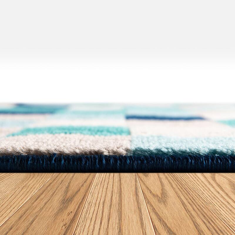 Contemporary Chorisia Collection Area Rug