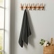 preview thumbnail 177 of 193, Linery & Co. Cotton Diamond Waffle Texture Bath Towels.