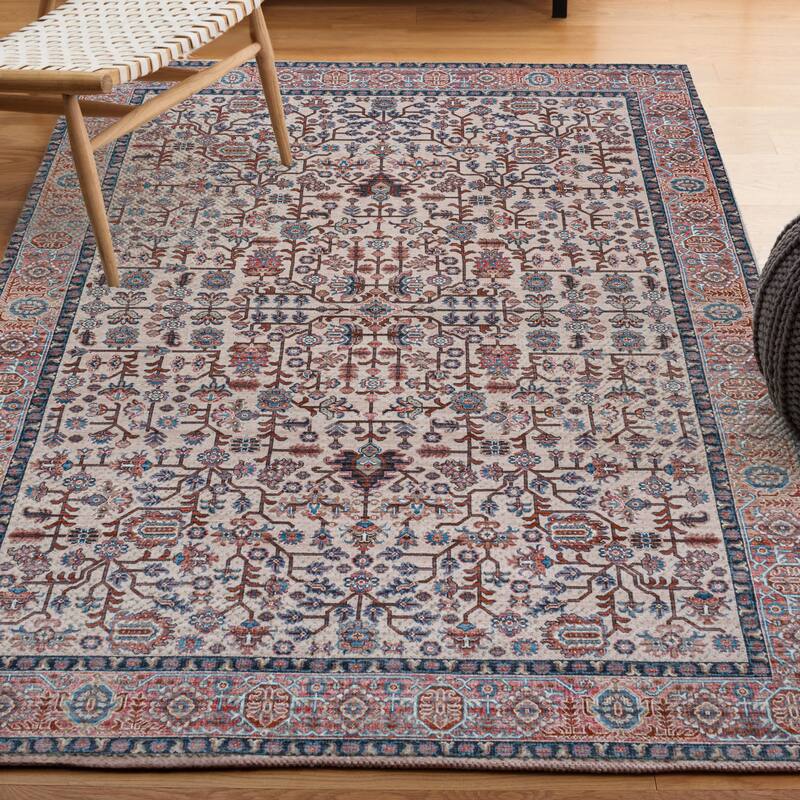 JONATHAN Y Cirali All-Over Persian Machine Washable Area Rug