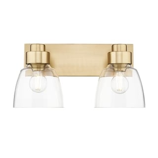 Golden Lighting 9314-BA2 CLR Remy 2 Light 17" Wide Vanity Light