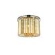 Option polished nickel (royal cut golden teak crystals)