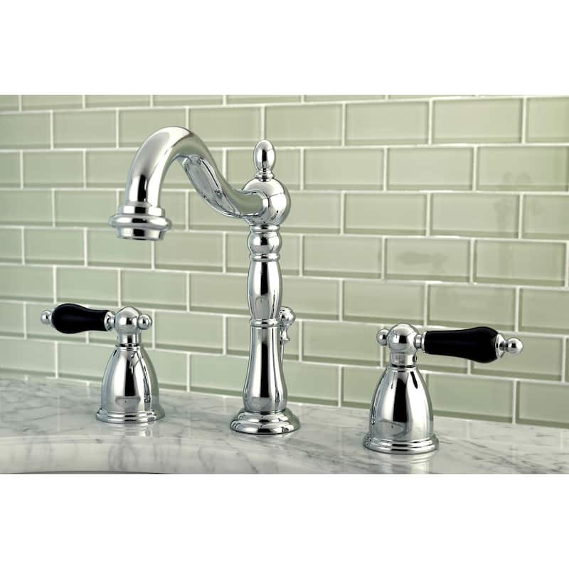 Kingston Brass Duchess 1.2 GPM Widespread Bathroom Faucet with Pop-Up