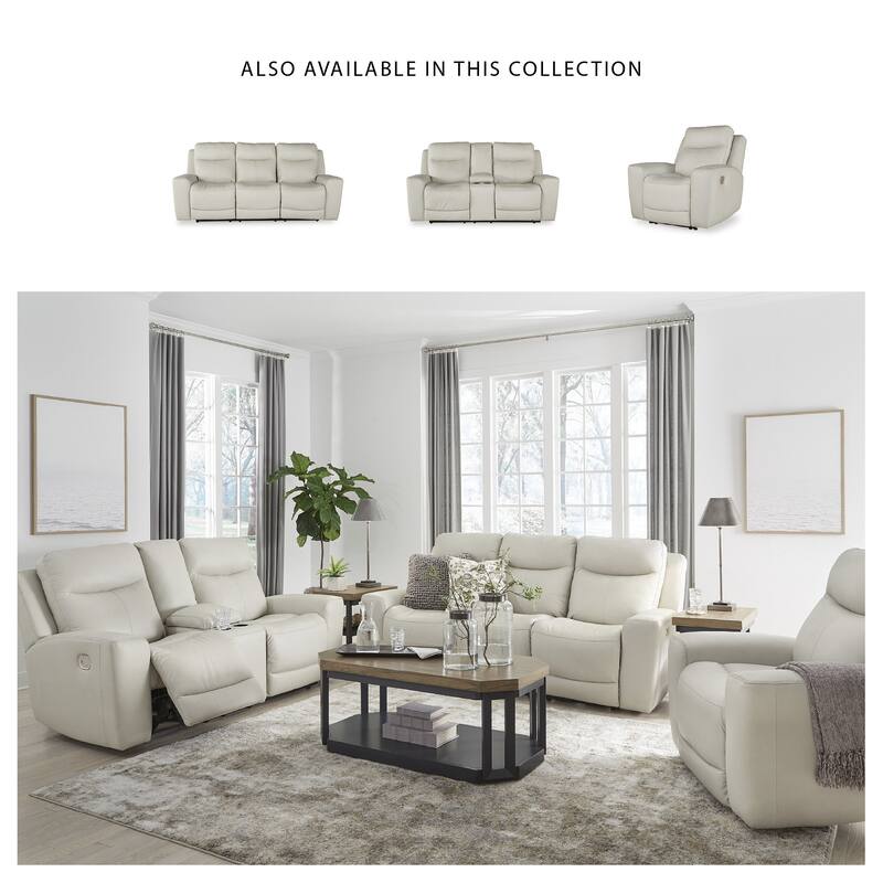 Signature Design by Ashley Mindanao Coconut Power Recliner