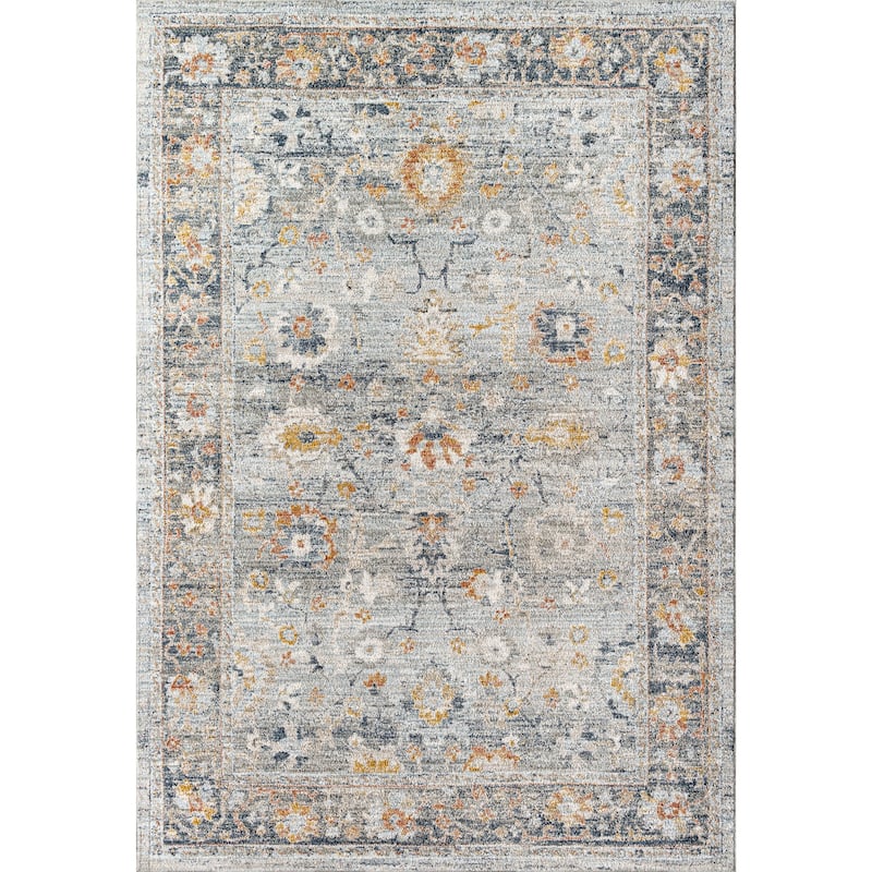 Livabliss Transitional Beckham Medallion Area Rug