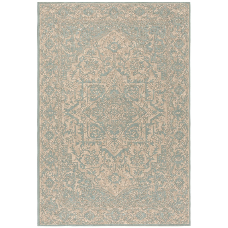 SAFAVIEH Linden Rick Indoor/ Outdoor Patio Backyard Rug