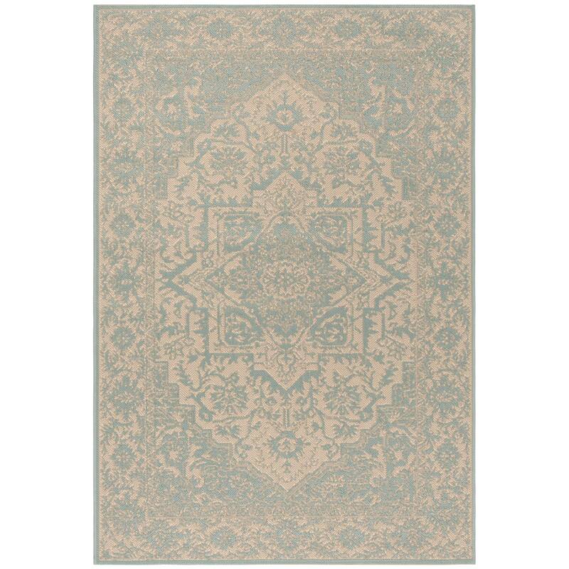SAFAVIEH Linden Rick Indoor/ Outdoor Waterproof Patio Backyard Rug