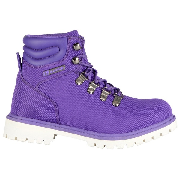 purple lugz boots