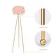 preview thumbnail 10 of 9, Maxax 60" Tripod Feather Shade Floor Lamp