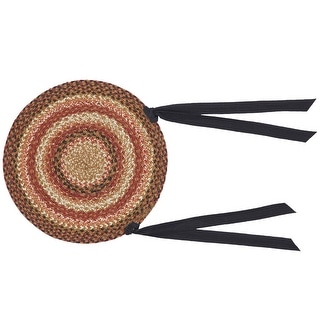 Ginger Spice Jute Chair Pad - Bed Bath & Beyond - 34149429