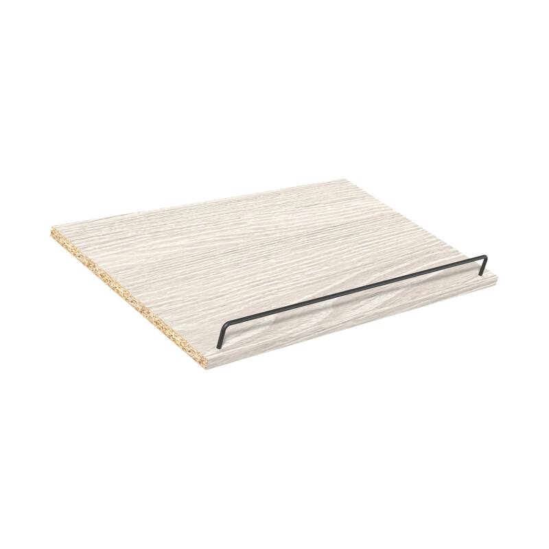 ClosetMaid SuiteSymphony 25-inch Wide Angled Shoe Shelves (2-Pack) - White Timber