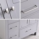 preview thumbnail 13 of 20, BATHLET 36 inch Grey Bathroom Vanity Set with Marble Top, Right Sink