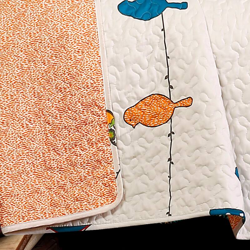 Lush Decor Rowley Birds 7 Piece Quilt Set