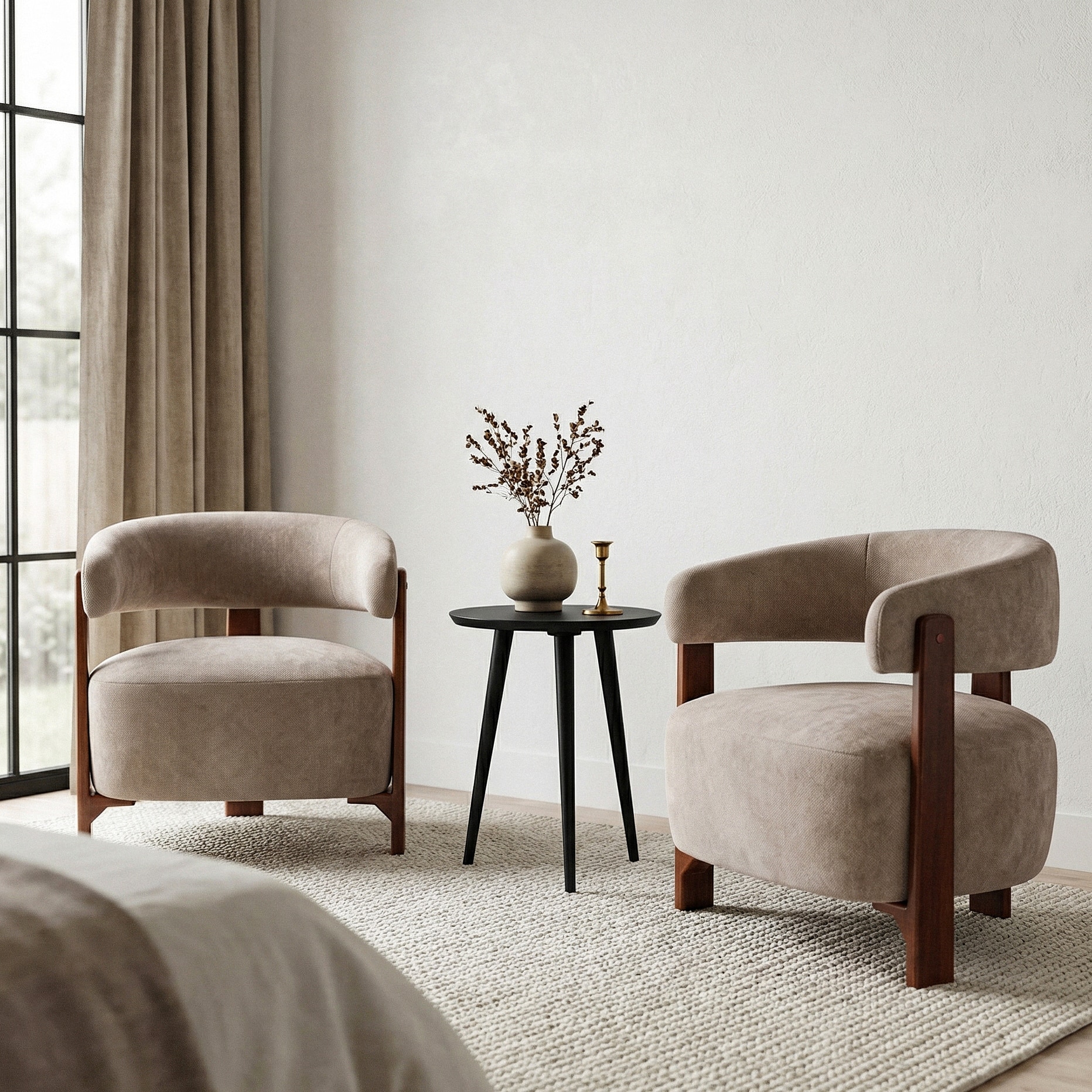 Option Light Brown+Walnut