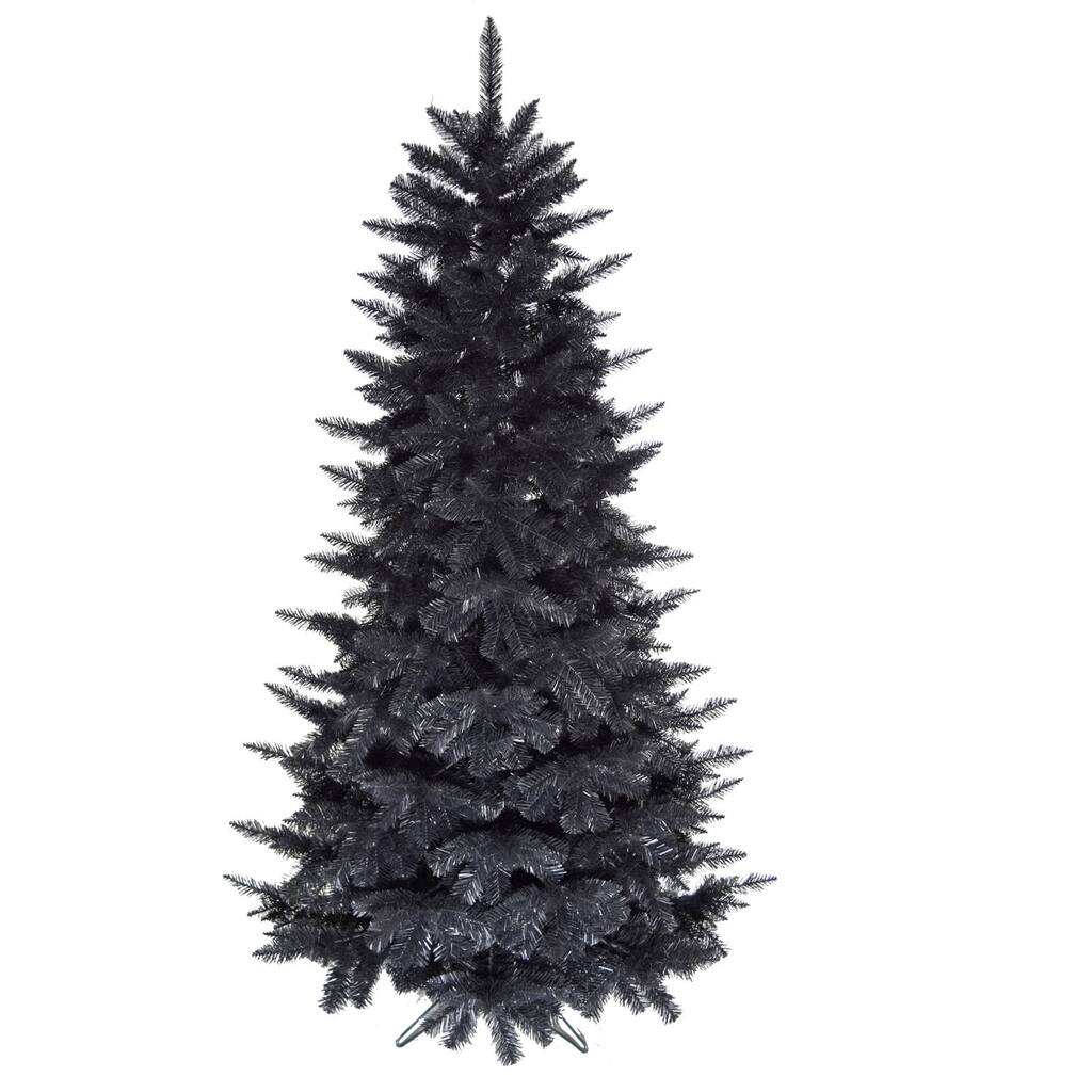 Haunted Hill Farm 6.5 Ft. Spooky Black PVC Tree, No Lights