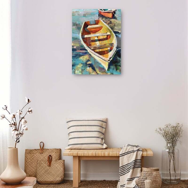Coastal Breeze I By Studio Arts Canvas Art Print