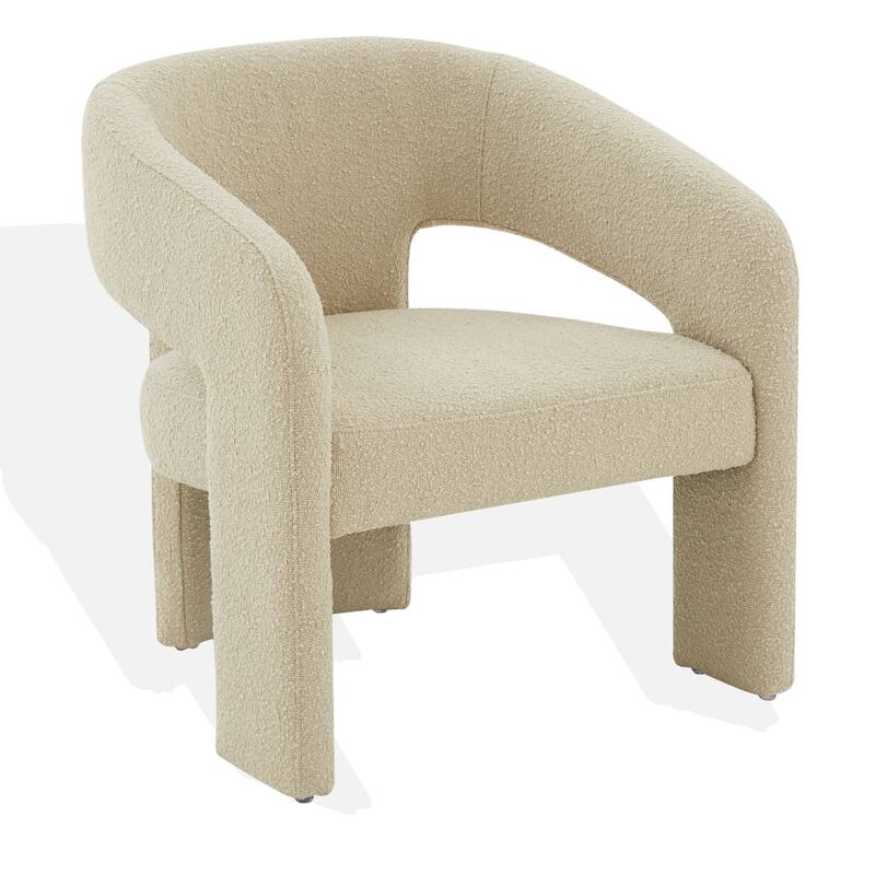 SAFAVIEH Couture Florette Modern Accent Chair - 29" W x 27" D x 31" H - 29Wx27Dx31H