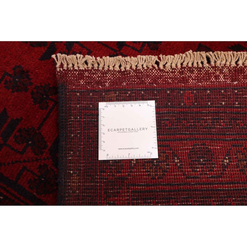 ECARPETGALLERY Hand-knotted Finest Khal Mohammadi Red Wool Rug - 10'2 x 12'7