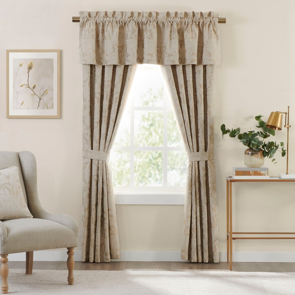 Rose Tree Argento window Valance Collection 14 x 80 New 