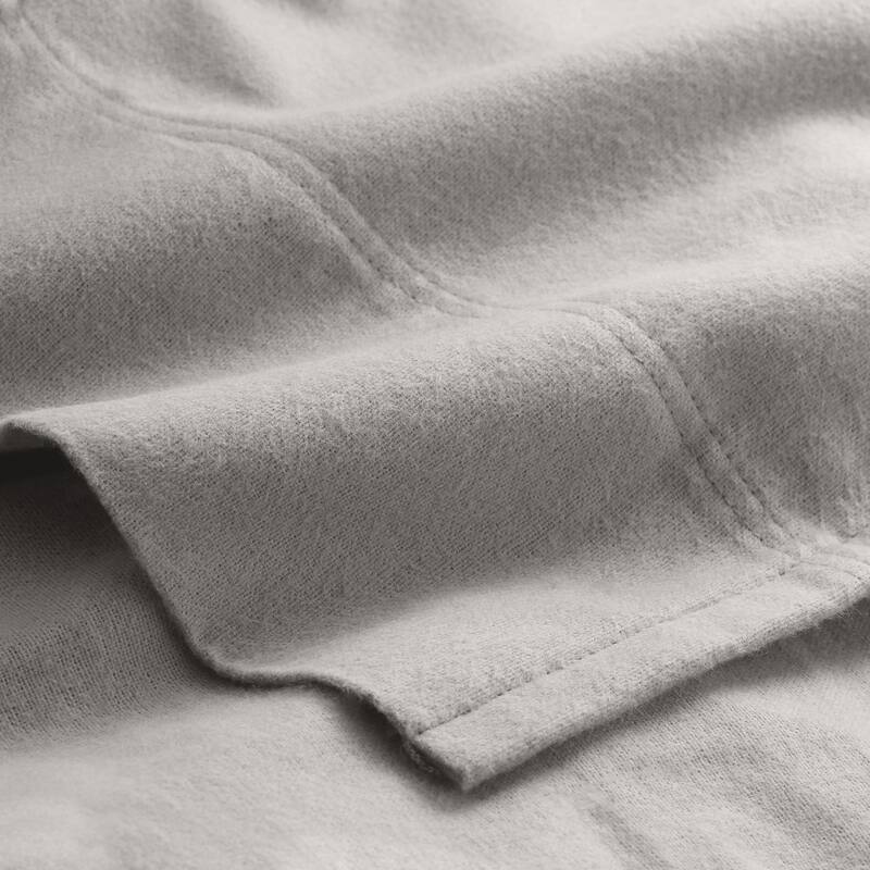 Bare Home Cotton Flannel Sheet Set - Velvety Soft Heavyweight