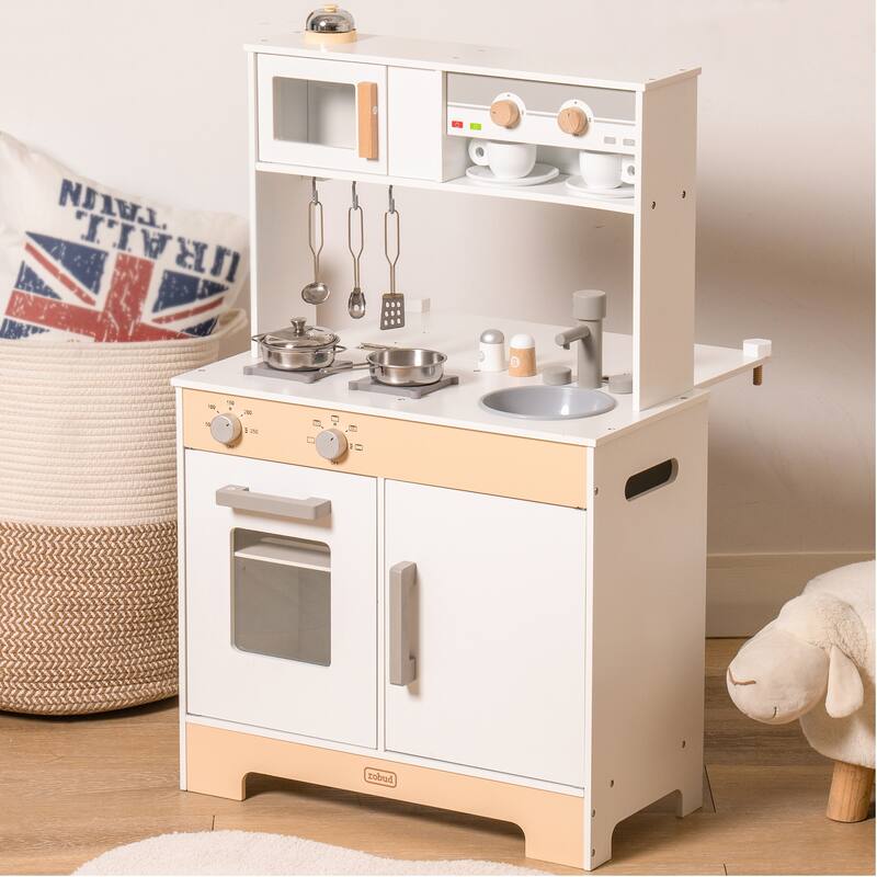 Wooden Chef Playset With Cookware Accessories-Children Birthday Gift