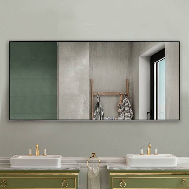 Huge Modern Framed Full Length Floor Mirror