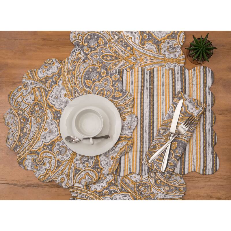 Shay Damask Napkin Set of 6