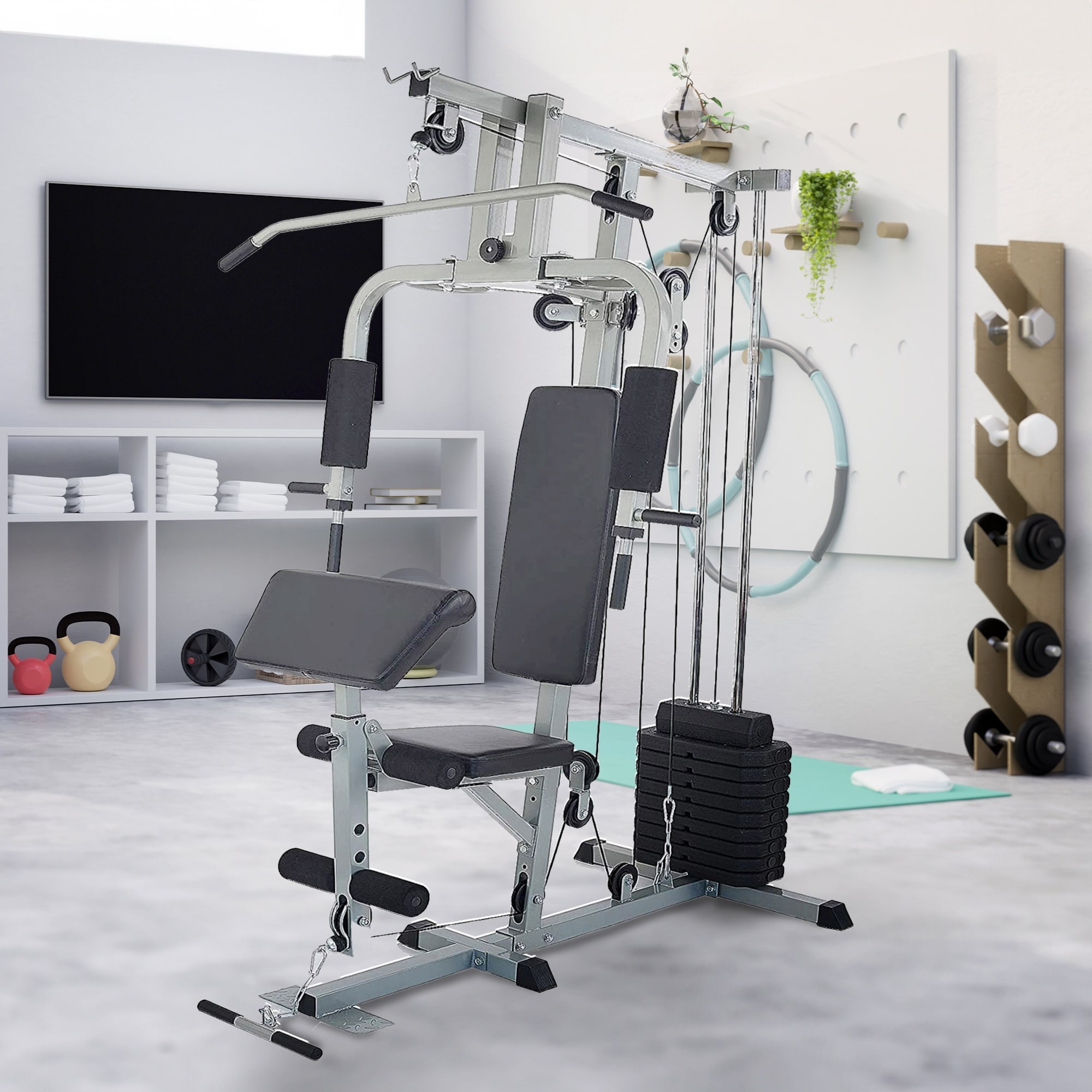 Everyday Essentials Home Gym Exercise Equipment Bench Strength