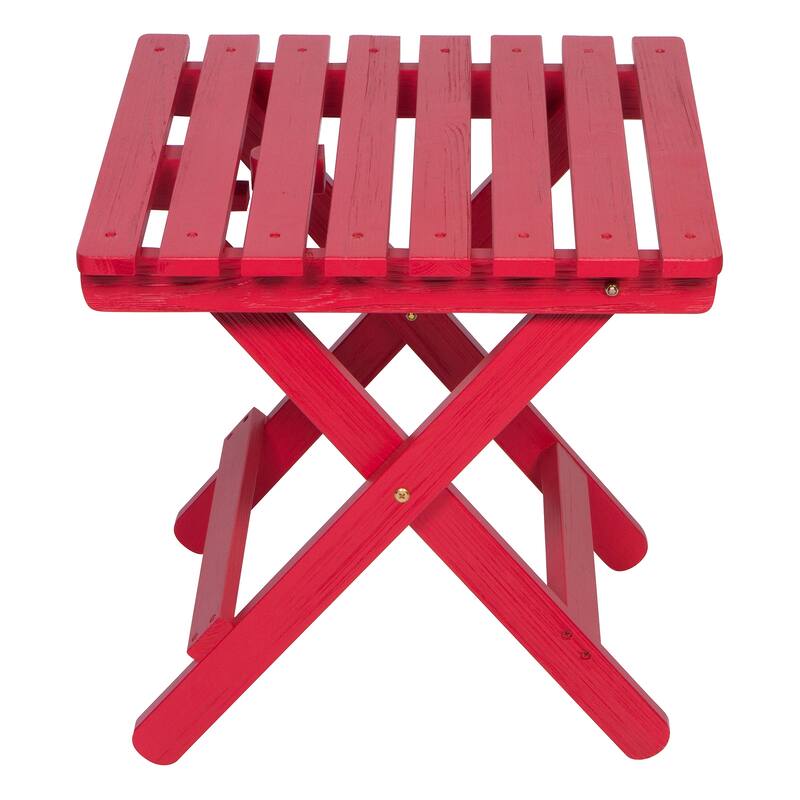 Laguna Assembled Square Folding Table - 19 W x 19 L x 19 H