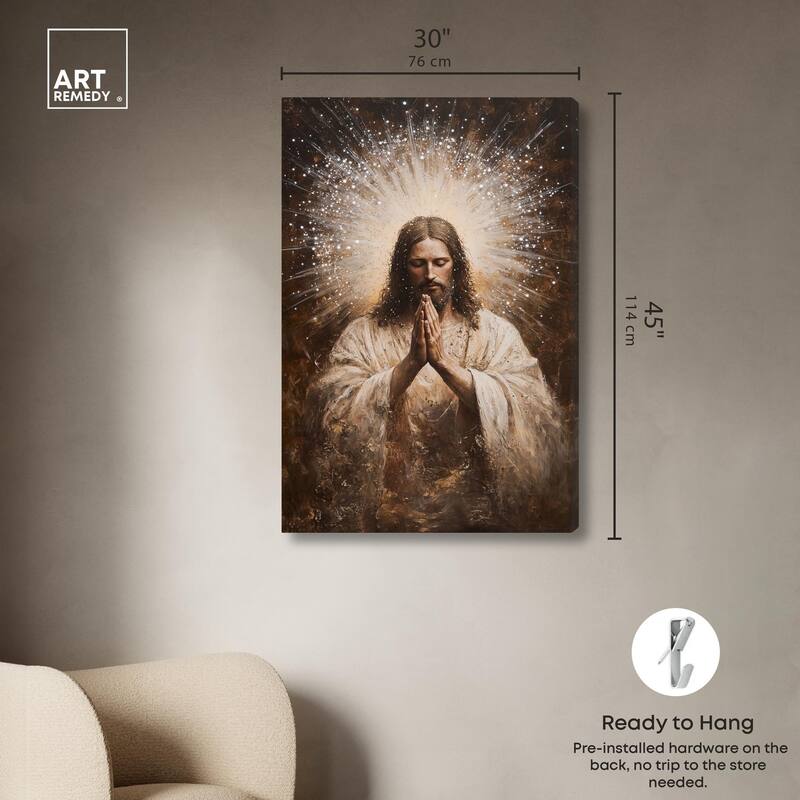 Meditation Manifested Canvas by Art Remedy, Gallery Wrapped