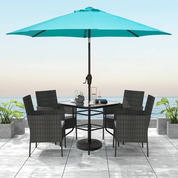Shop Black Friday Deals On Amarantos 26 5lbs Patio Umbrella Base Free Standing Heavy Duty Umbrella Base Overstock 32019378