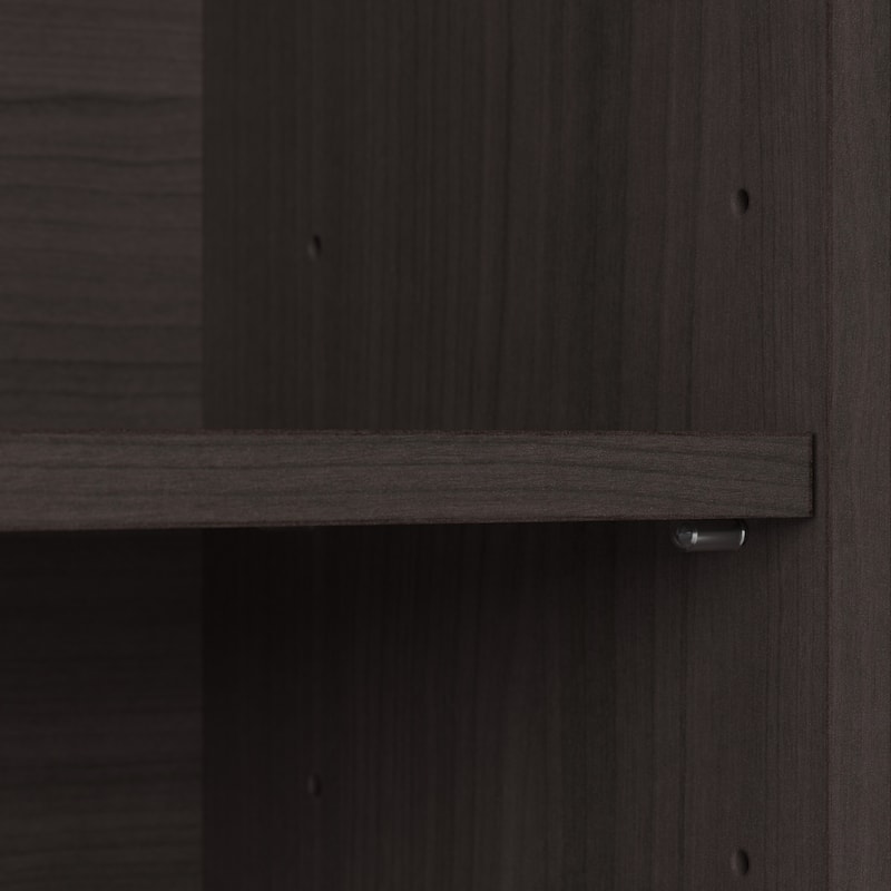 Bush Furniture Cabot 52W Standing Corner Desk with Shelves