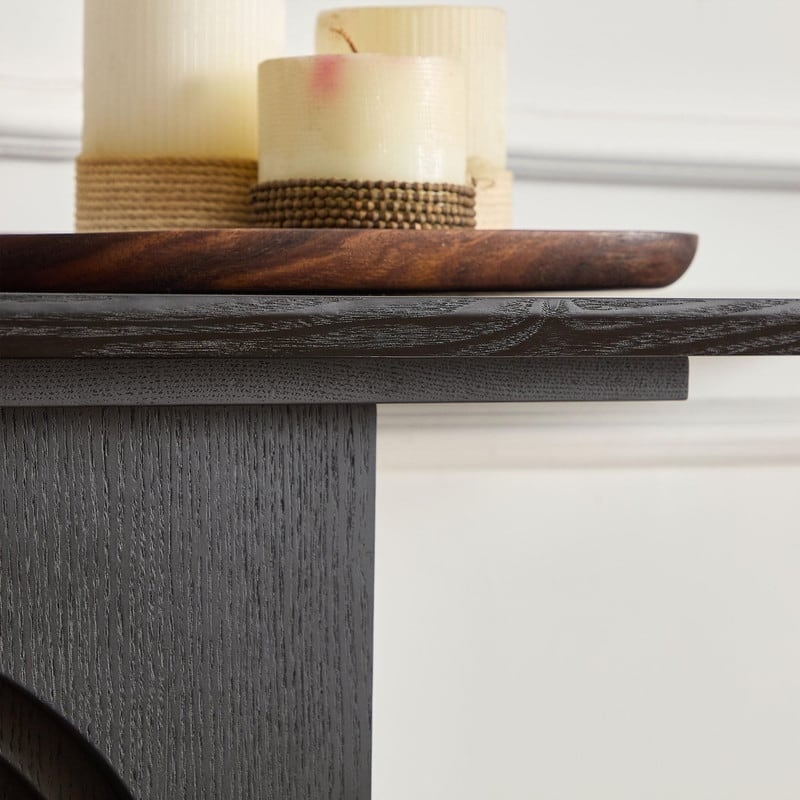 Modern 47" Narrow Console Table for Living Room Entryway Use