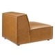 preview thumbnail 6 of 9, Restore 6-pc. Vegan Leather Sectional Sofa