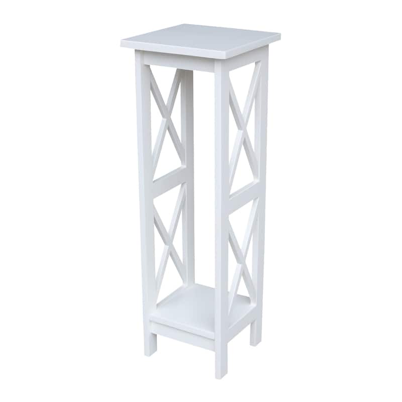 International Concepts X-sided Plant Stand - 36"H - White