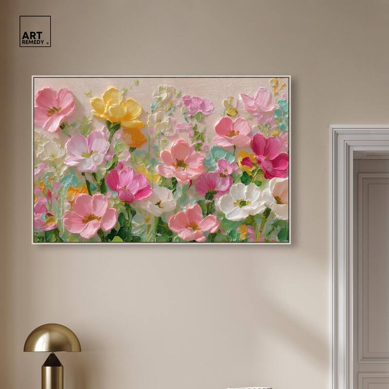 Expressed in Petals I Canvas by Art Remedy