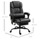 preview thumbnail 62 of 63, Vinsetto Office Desk Chair Recliner, Height Adjustable Movable Lumbar Support with 6-Point Vibrating Massage