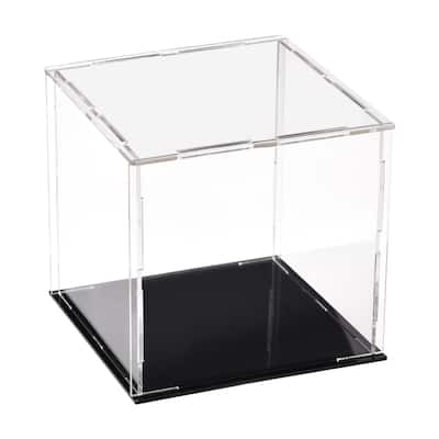 Acrylic Display Case Dustproof Showcase Cube Collectibles Show Box