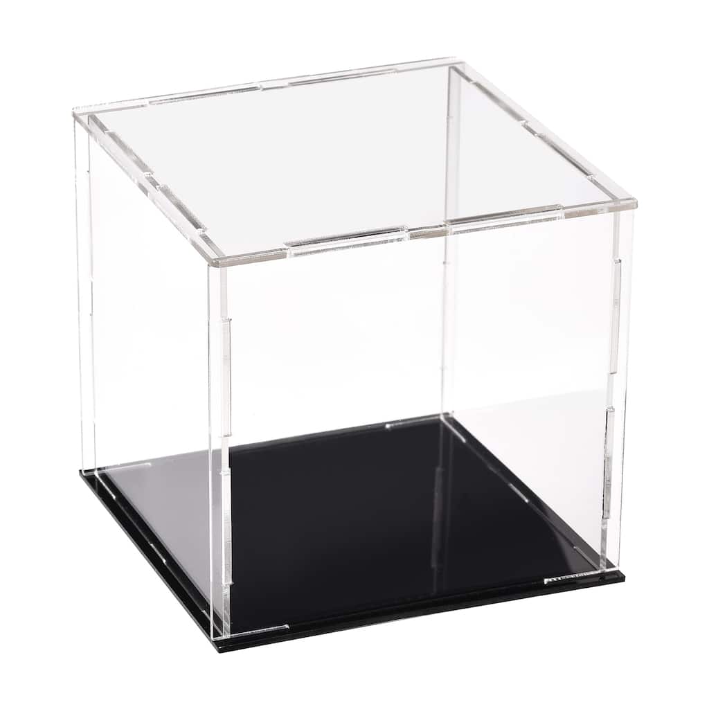 Acrylic Display Case Dustproof Showcase Cube Collectibles Show Box