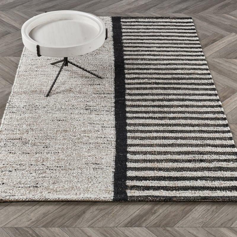 Kofu Striped Accent Rug by Kosas Home - 5x8
