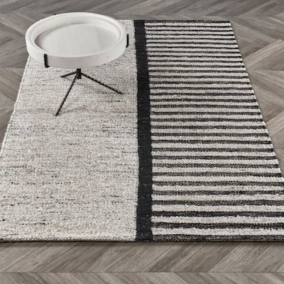Kofu Striped Accent Rug by Kosas Home