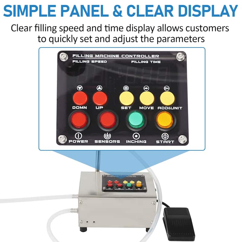 Digital Control Automatic Bottle Filler Liquid Dispenser