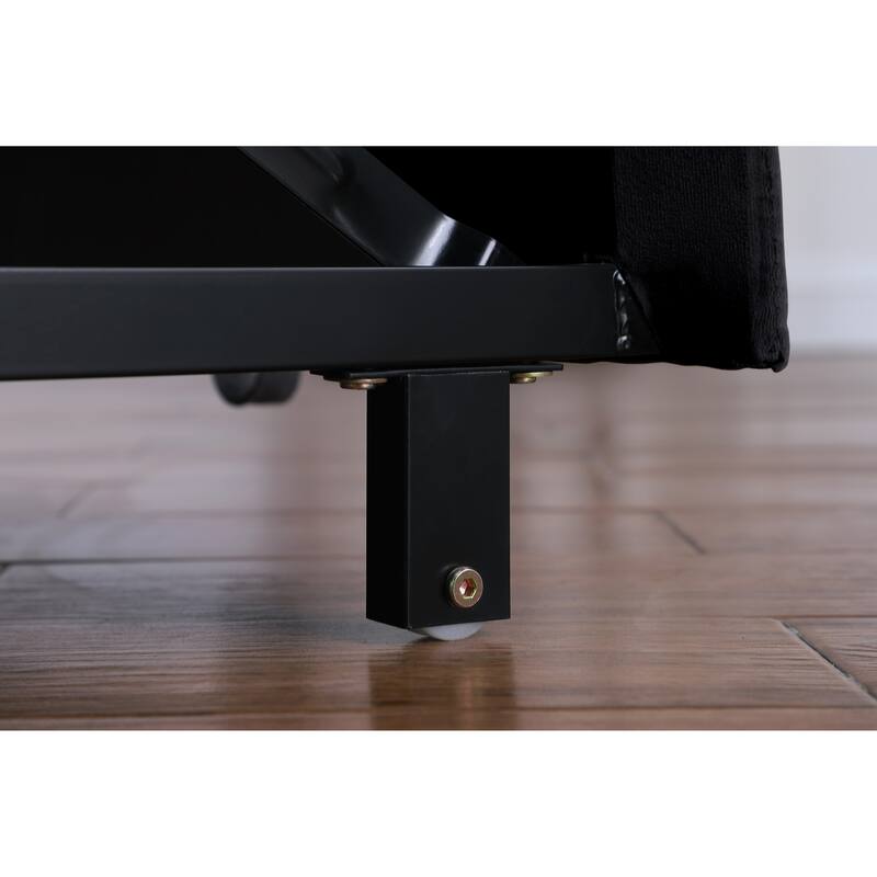 Convertible Sleeper Sofa Chair Bed, Adjustable Chair with Pillow, Multi-Functional Sleeper Chair