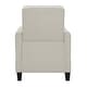 preview thumbnail 13 of 27, Furniture of America Haynes Traditional Wood Padded Recliner Chair